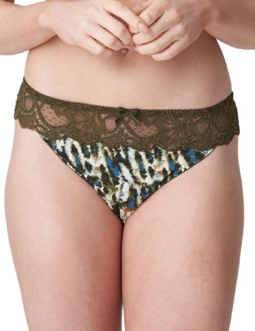 Prima Donna Madison Thong - Olive Green
