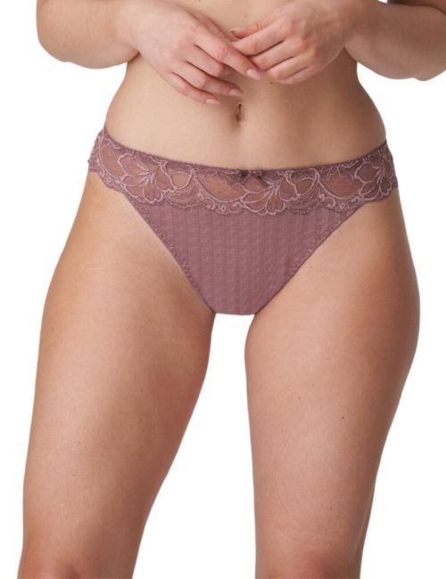 Prima Donna Madison Thong - Satin Taupe
