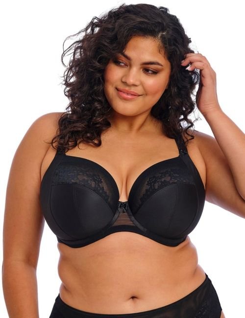 Elomi Nerina Underwired Plunge Bra - Black