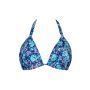 Curvy Kate Mykonos Triangle Bikini Top - Blue Print thumbnail