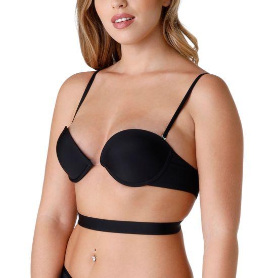 Wonderbra Ultimate Silhouette Plunge Bra Black