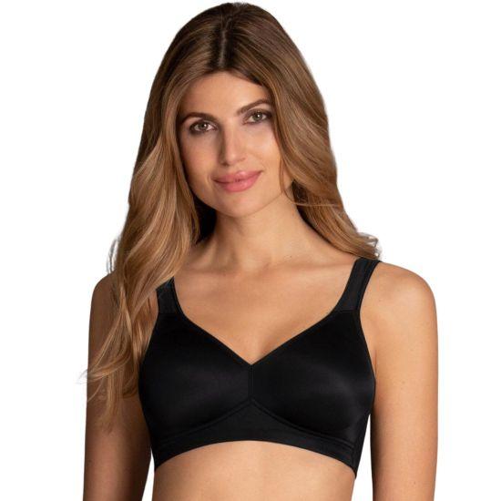 Black Twin Wireless Bra