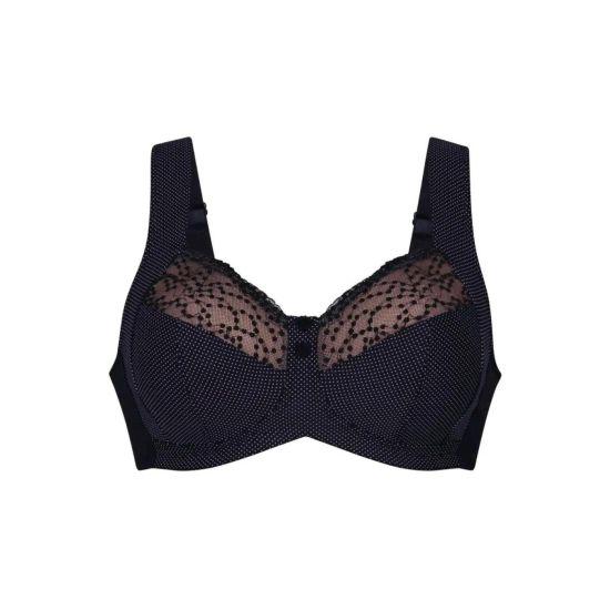 Anita Women's Support Bra Orely 5882 - Wireless Full Support Bra In Black, Size 42H