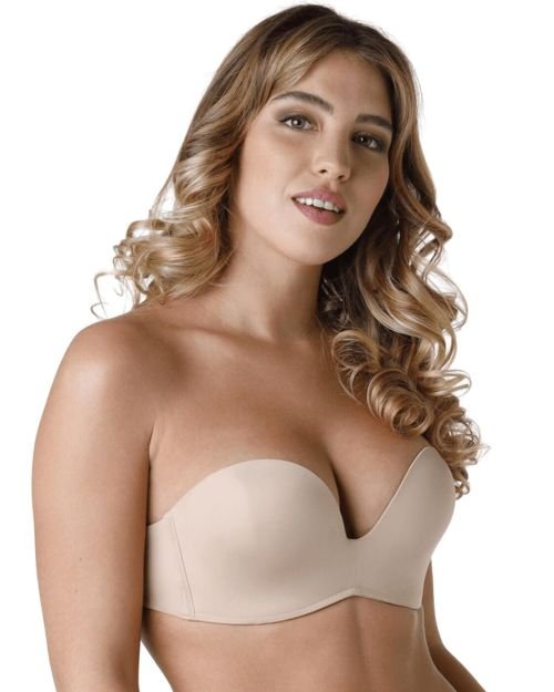 Wonderbra Ultimate Silhouette Strapless Bra - Beige