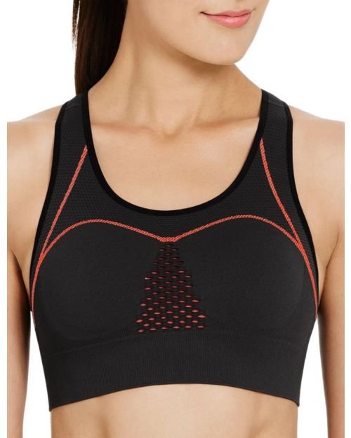 Berlei Electrify Seam Free Sports Bra - Ink Shadow
