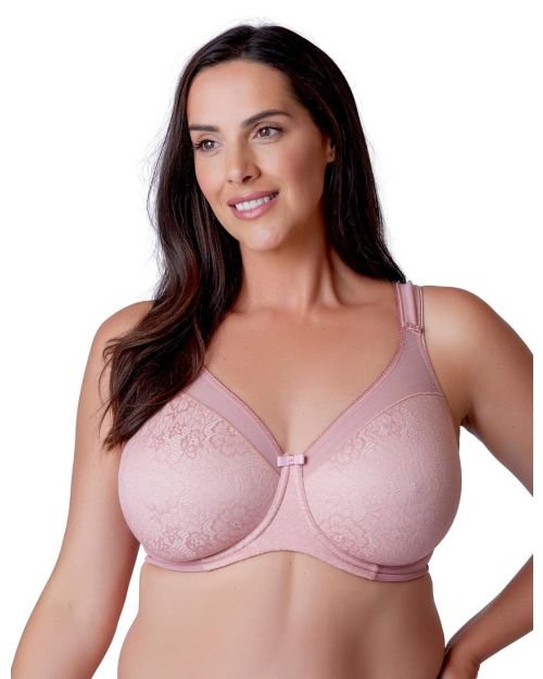 Berlei Beauty Underwired Minimiser Bra - Ash Rose