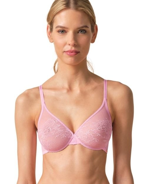 Gossard Glossies Lace Sheer Bra - Sweet Lilac