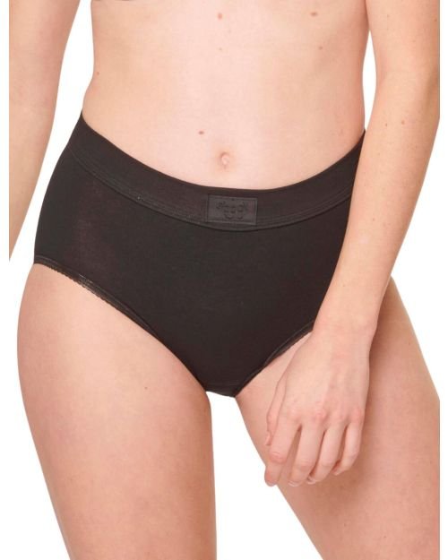Sloggi Double Comfort Maxi Brief - Black