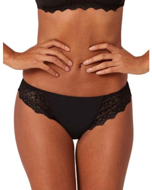 Simone Perele Caresse Tanga Brief - Black