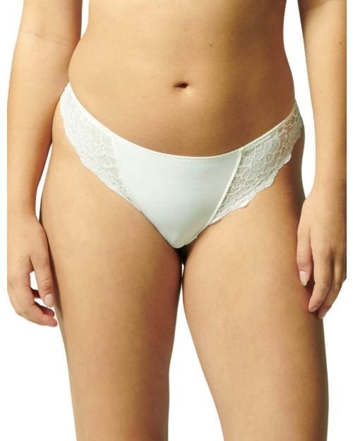 Simone Perele Caresse Tanga Brief - Natural