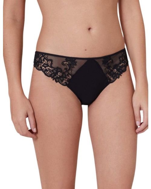 Simone Perele Saga Thong - Black