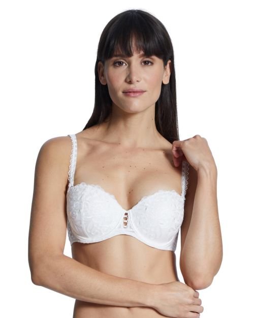 Aubade Pour Toujours Comfort Moulded Bandeau Bra - Opale