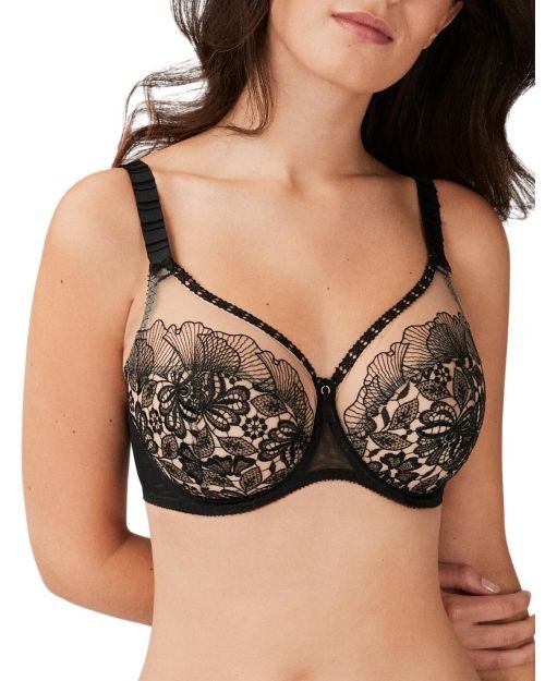 Empreinte Agathe Full Cup Bra - Black