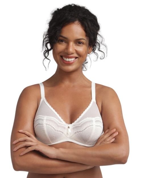 Playtex Secret Comfort Full Cup Bra - Antique White
