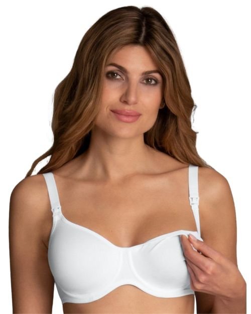 Anita Maternity Basic Underwired Nursing Bra - White