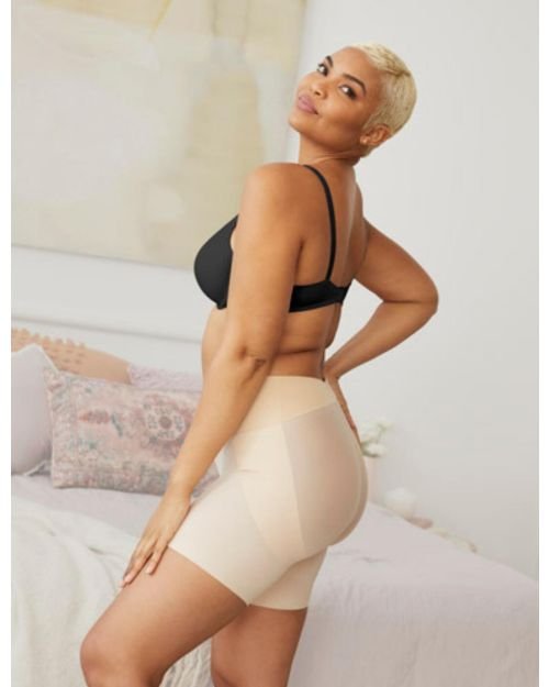Maidenform Tame Your Tummy Rear Lift Short - Nude1/Transparent
