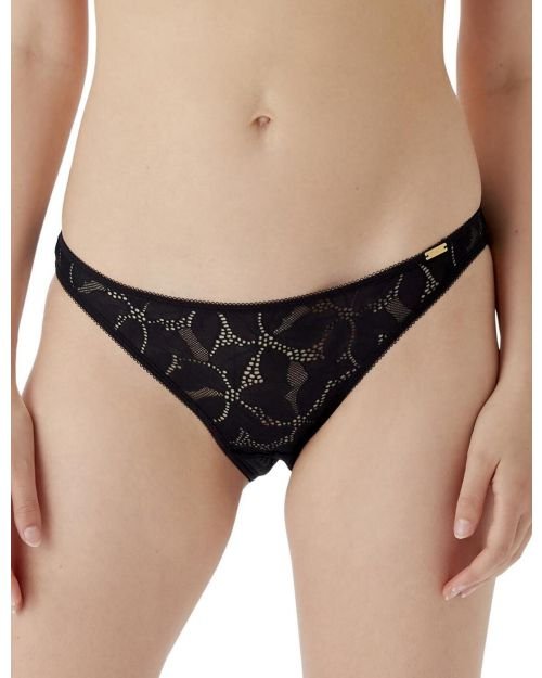 Gossard Glossies Lotus Brief - Black