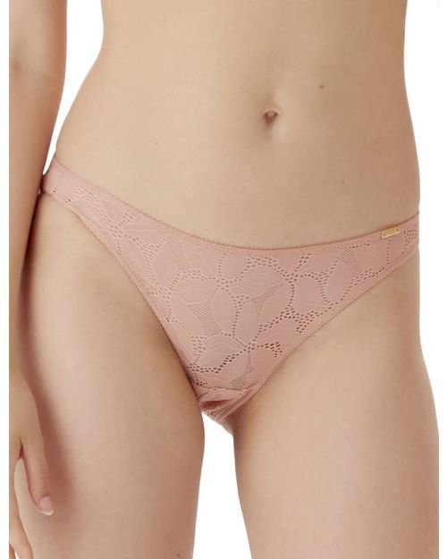 Gossard Glossies Lotus Brief - Café Crème