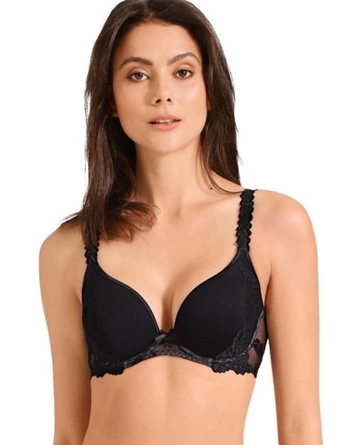 Aubade Softessence Spacer Plunge Bra - Noir
