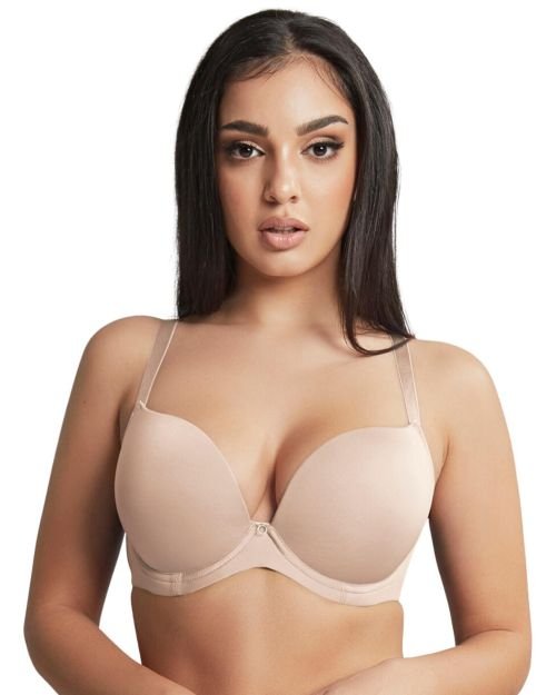 Cleo by Panache Faith Moulded Plunge Bra - Latte
