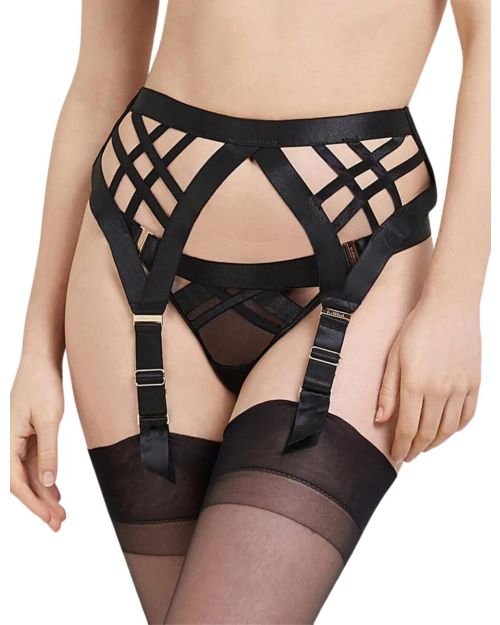 Bluebella Sawyer Suspender Belt - Black