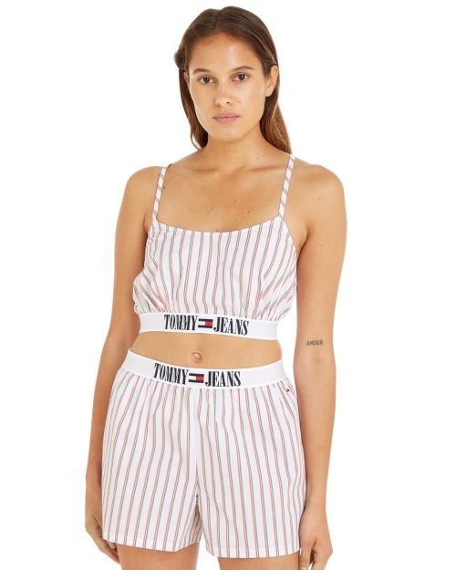 Tommy Hilfiger TJ Archive Pyjama Set - Double Pinstripe