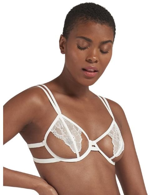 Bluebella Emerson Cut Away Bra - Ivory