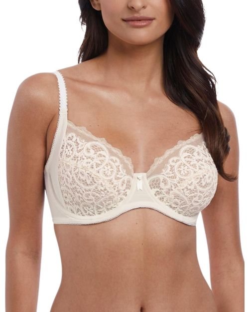Wacoal Lace Essentiel Full Cup Bra - Cream/Powder