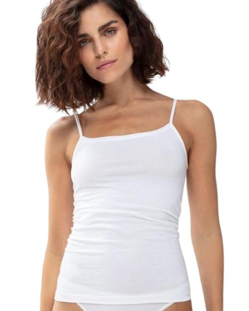 Mey Superfine Organic Spaghetti Top - White