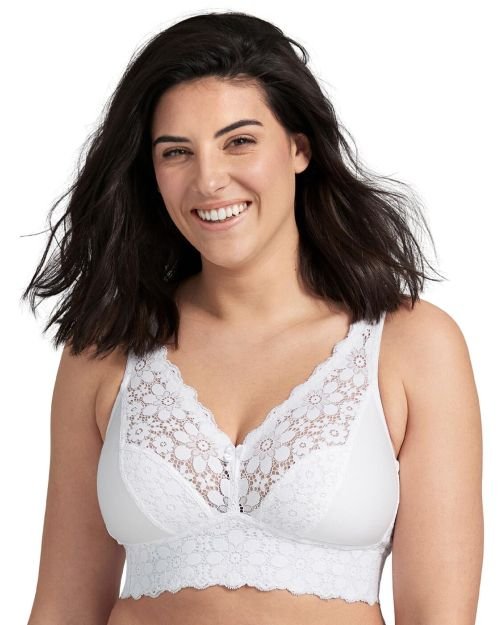 Miss Mary Of Sweden Lace Dreams Full Cup Bra - White