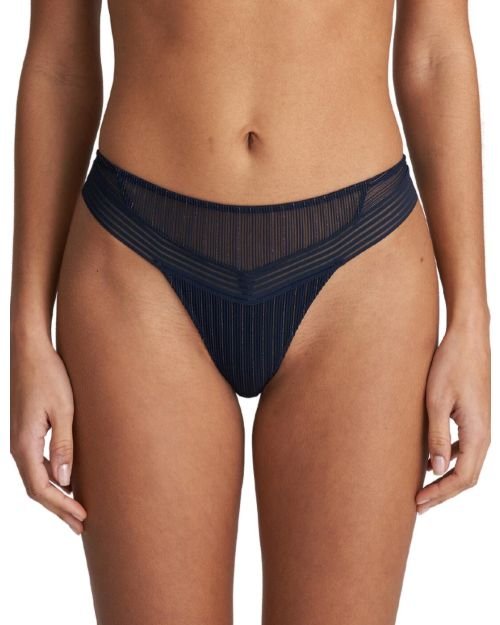 Marie Jo Tokuda Thong - Velvet Blue