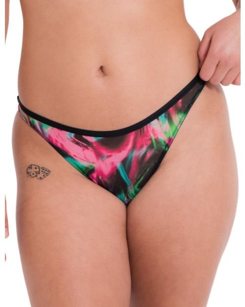 Curvy Kate Reality Check Tanga - Print Mix