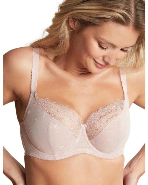 Cleo by Panache Blossom Balcony Bra - Taupe