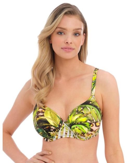 Fantasie Kabini Oasis Gathered Full Cup Bikini Top - Multi