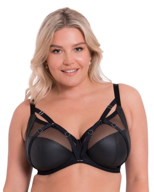 Curvy Kate Enclose Balcony Side Support Bra - Black
