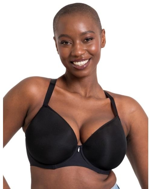 Curvy Kate Smoothie Spacer T Shirt Bra - Black