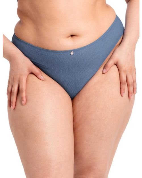 Curvy Kate Happy Boobs and Happy Bum Brazilian Brief - Denim Blue