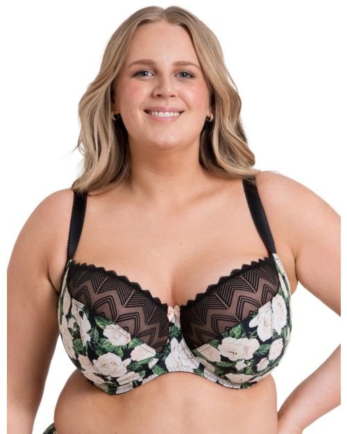 Curvy Kate Wild One Balcony Bra - Floral Print