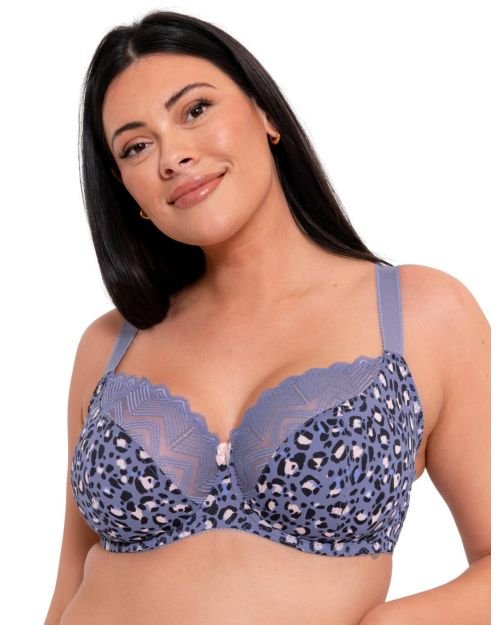 Curvy Kate Wild One Balcony Bra - Leopard Print