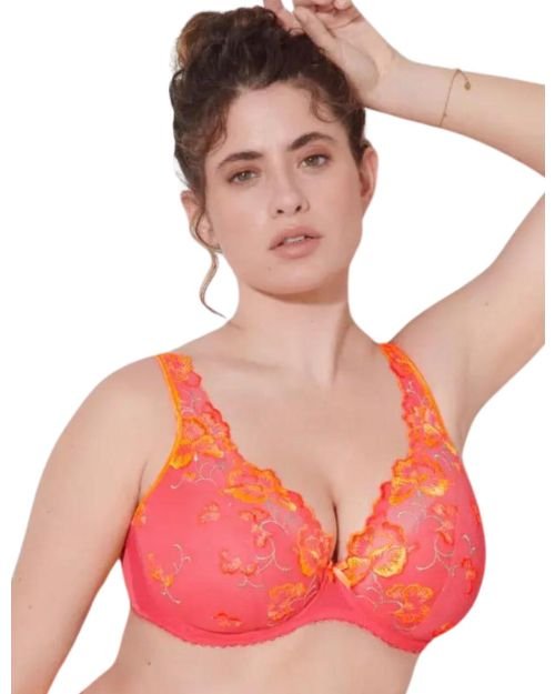 Prima Donna Devdaha Half Padded Plunge Bra - Tropicana