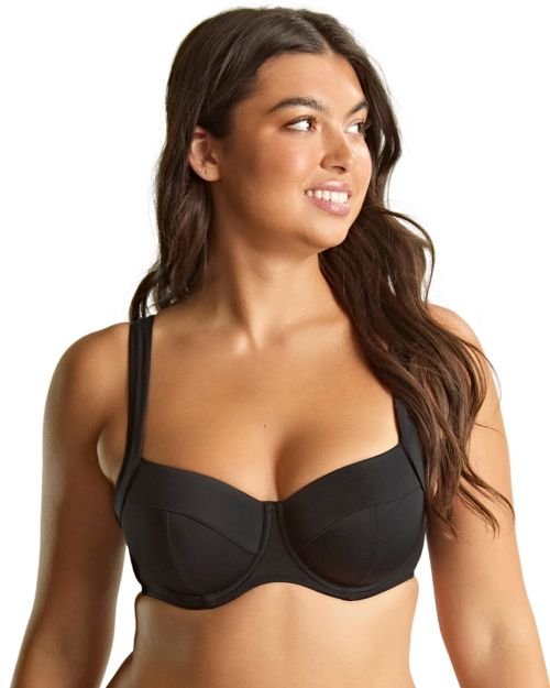 Panache Signature Olivia Full Cup Bikini Top - Signature Black