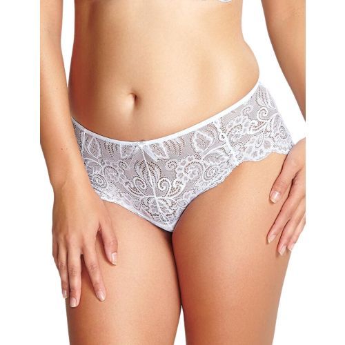 Panache Andorra Lace Shorty Brief - White