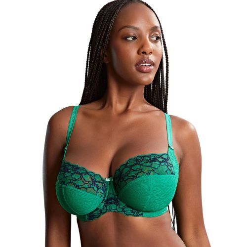Panache Envy Full Cup Bra - Emerald Leopard