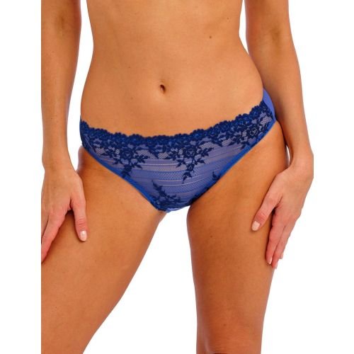 Wacoal Embrace Lace Brief - Beaucoup Blue/Bellwether Blue