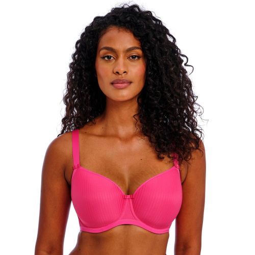 Freya Idol Moulded Balcony Bra - Hot Pink