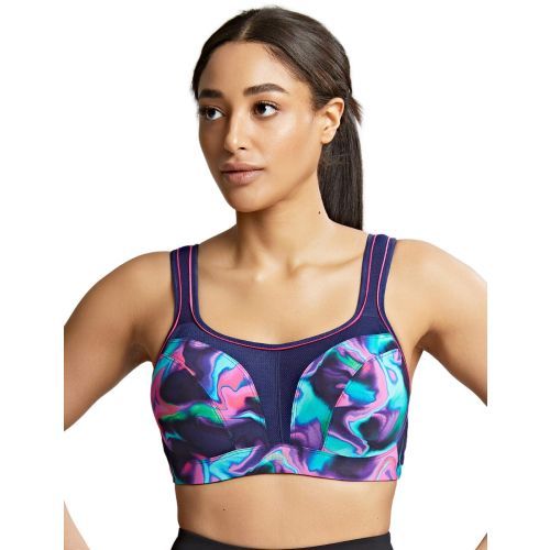 Panache Underwired Ultimate Sports Bra - Cyber Swirl