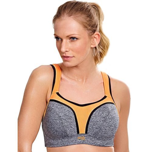 Panache Underwired Ultimate Sports Bra - Grey/Mango