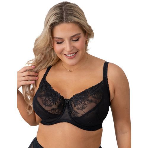 Pour Moi St Tropez Underwired Full Cup Bra - Black