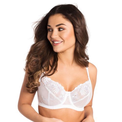 Pour Moi St Tropez Underwired Full Cup Bra - White