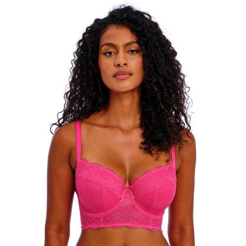 Freya Fancies Longline Bra - Hot Pink